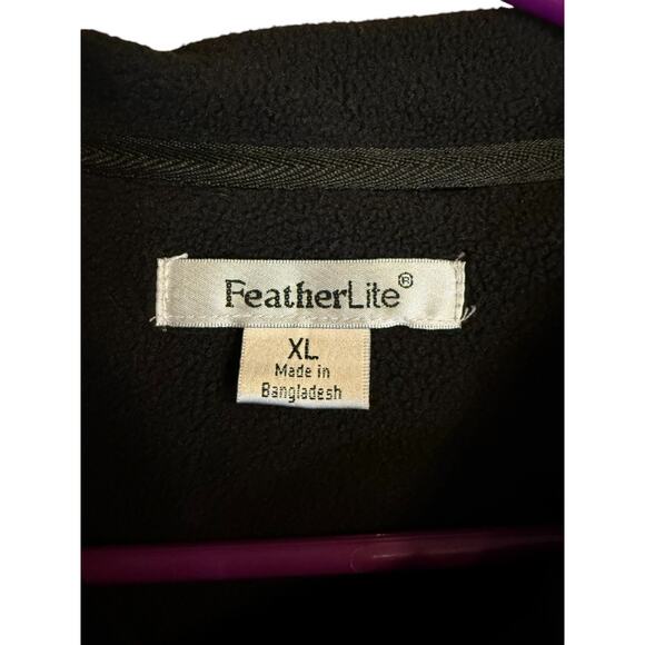 RARE - NWOT Featherlite Tactical TEES Black Fleece Pullover Size XL - Picture 4 of 4